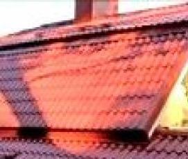 Монтаж сложной кровли - модель 4