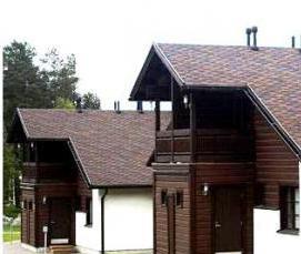 Монтаж сложной кровли - модель 2