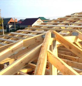 Монтаж сложных крыш - вариант 1