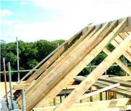 Монтаж стропил - вариант 1