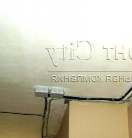 Монтаж телефонного кабеля - тип 1