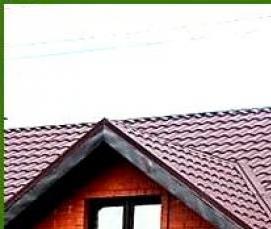 Монтаж теплой крыши - вариант 3