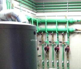 Монтаж труб отопления из полипропилена - тип 2