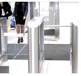 Монтаж турникета - тип 2