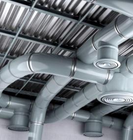 Монтаж вентиляции - тип 1