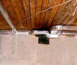 Монтаж вентиляции в доме - тип 2