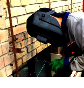 Монтаж входной группы - тип 4