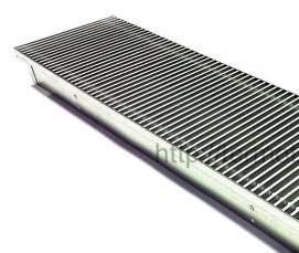 Монтаж внутрипольного конвектора отопления - вариант 2