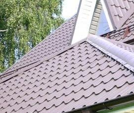 Монтаж водосточной системы кровли - вариант 3