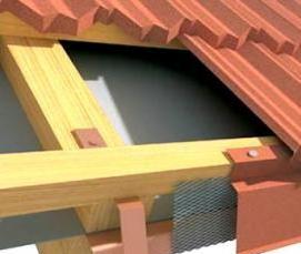 Монтаж водосточной системы крыши - модель 1