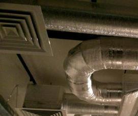 Монтаж вытяжной вентиляции - модель 2