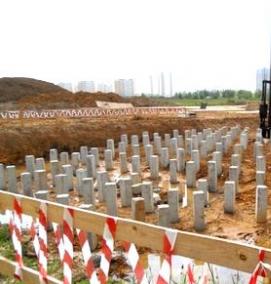 Монтаж жб свай - вариант 4