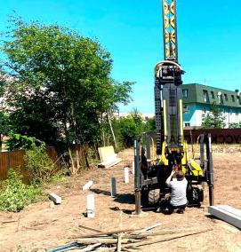 Монтаж жб свай - вариант 3