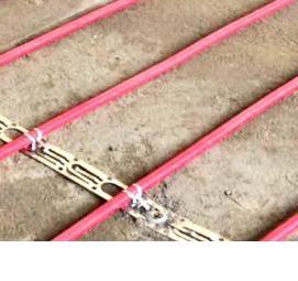 Монтажная лента для крепления греющего кабеля - вариант 2