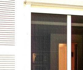 Москитная сетка-гармошка - модель 1