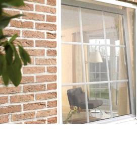 Москитные сетки на деревянные окна - модель 1