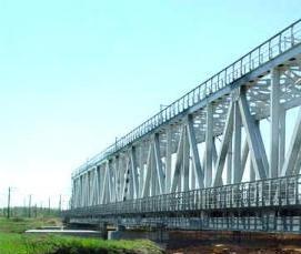 Мостовые металлоконструкции - модель 2
