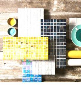 Мозаика керамическая мелкая - модель 4