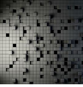 Мозаика темно серая - модель 3
