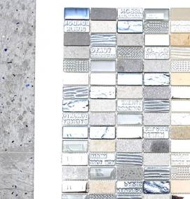 Мозаика в бежевых тонах - тип 4