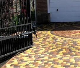 Мраморная тротуарная плитка - тип 3