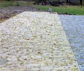 Мраморная тротуарная плитка - тип 2