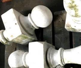 Мраморные балясины - вариант 4