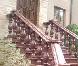 Мраморные балясины - вариант 2