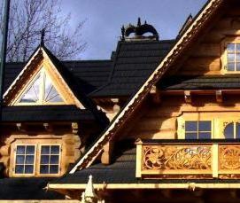 Мягкая кровля медь - модель 1