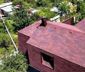 Мягкая кровля на стены - модель 4