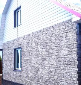 Мягкие фасадные панели - тип 1