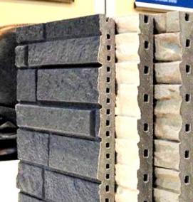 Мягкие фасадные панели - тип 2