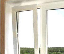 Надежные пластиковые окна - модель 1