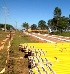 Надземная прокладка газопровода - вариант 4