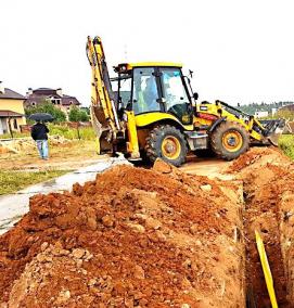 Надземная прокладка газопровода - вариант 3