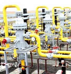 Надземная прокладка газопровода - вариант 2