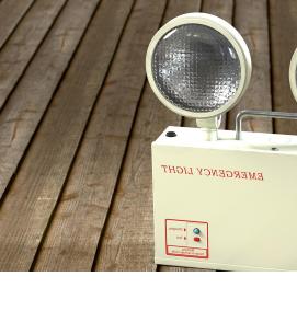 Накладной аварийный светильник - модель 1