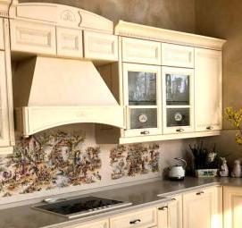 Накладной фартук на кухню - вариант 2