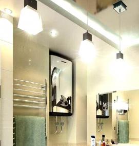 Накладной светильник для ванны - вариант 1