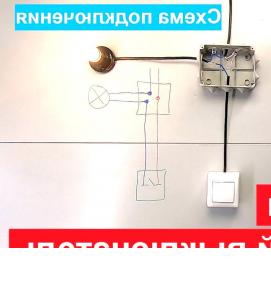 Накладной светильник с выключателем - тип 3