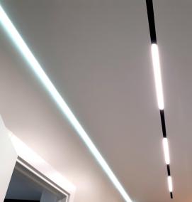Накладные линейные светильники - вариант 3