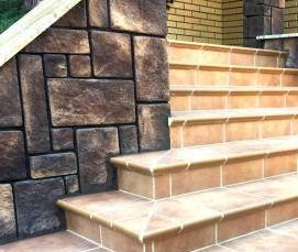 Накладные ступени из бетона - модель 4