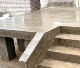 Накладные ступени из бетона - модель 2