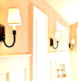 Накладные светильники для прихожей - модель 1