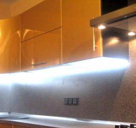 Накладные светильники под шкаф - тип 1