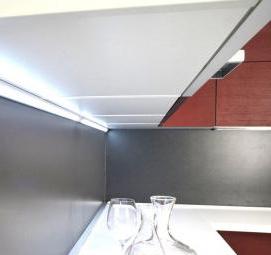 Накладные светильники под шкафы кухни - модель 3