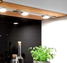 Накладные светильники под шкафы кухни - модель 2