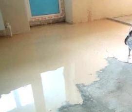 Наливная стяжка пола - модель 1