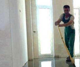 Наливная стяжка пола - модель 3