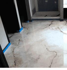 Наливной пол 80 мм - вариант 1